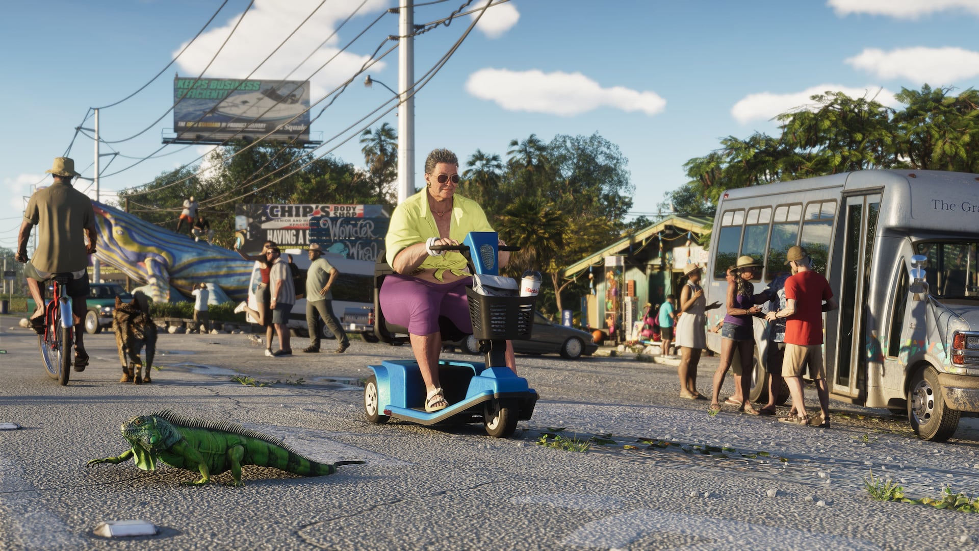 Official GTA VI screenshot of Leonida Keys